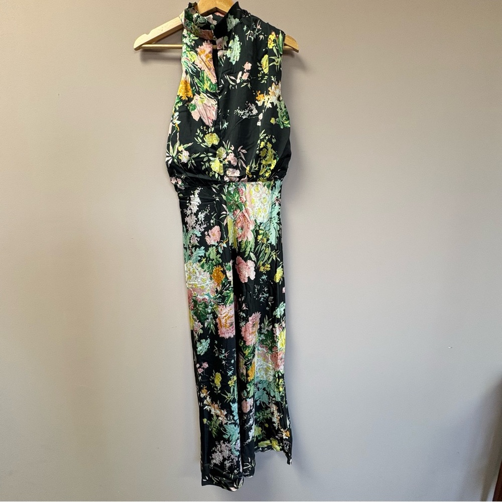 Garden Floral Sleeveless Dress weddingโ style, bridal shower